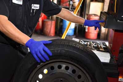 AutoAid Installs New Tires in Van Nuys | AutoAid